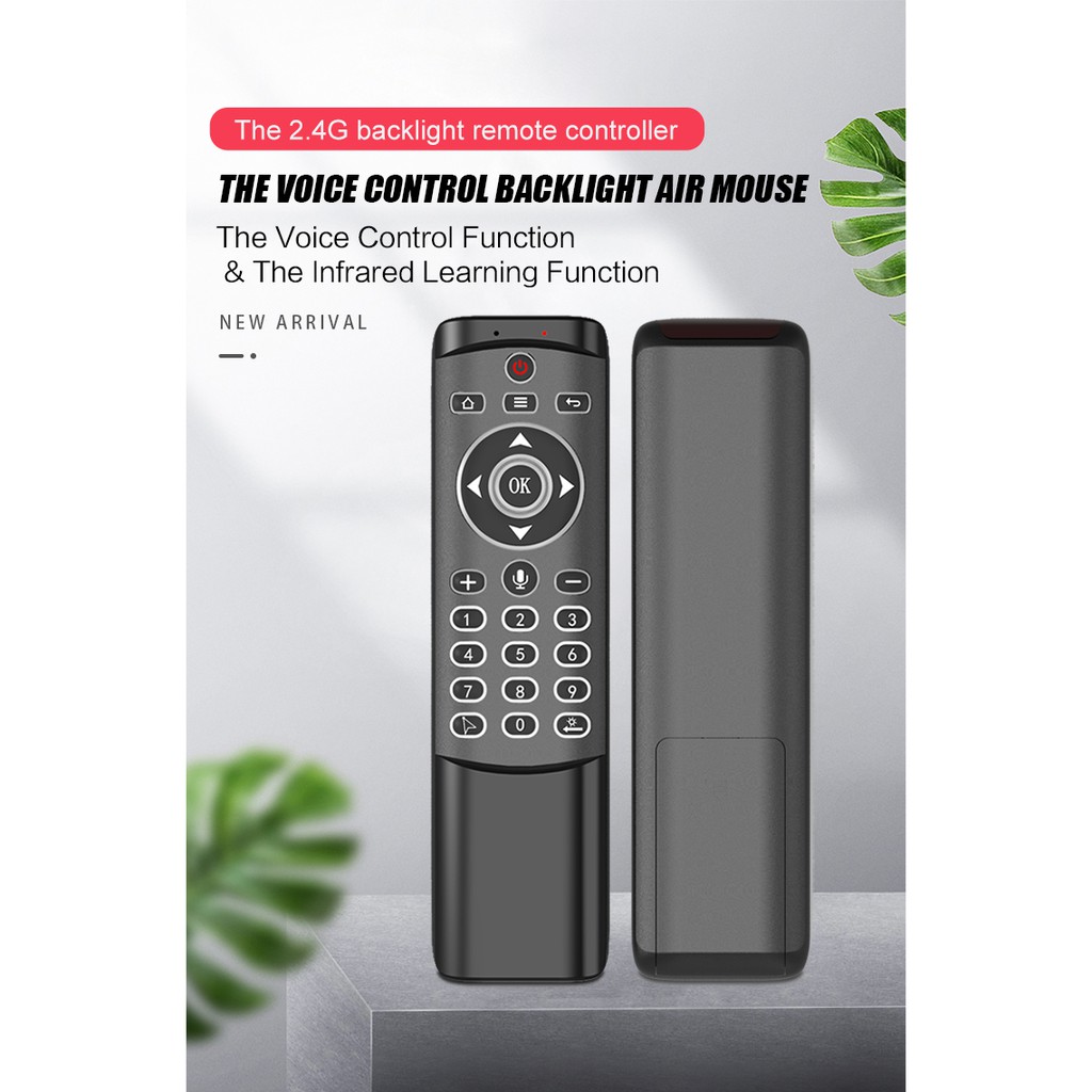 Chuột bay tích hơp điều khiển giọng nói có đèn LED, điều khiển chuột bay, có phím số, chuyên dùng cho Android box ILEPO