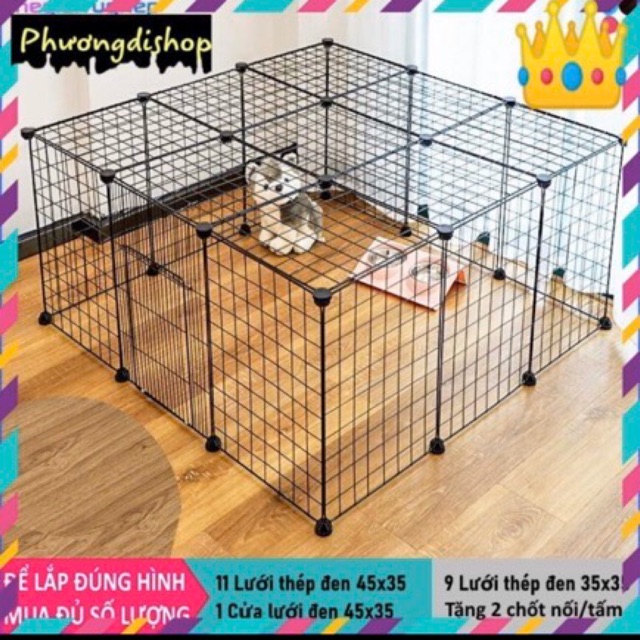 Set chuồng quây chó mèo  siêu HOT giá rẻ.