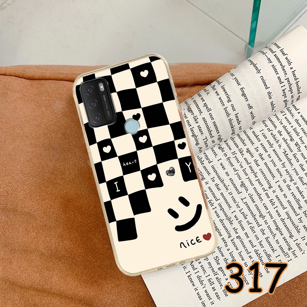 Ốp Lưng Vsmart Star 5 - Star 4 - Star 3 - Star in hình họa tiết caro  - Chất liệu Silicon siêu bền, sang trọng