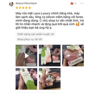 HTT4 Máy Rửa Mặt Laco Luxury + KÈM QUÀ TẶNG