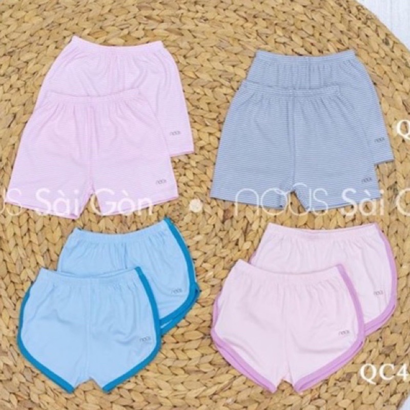 Set 2 quần đùi cộc Nous xô/petit cho bé trai bé gái
