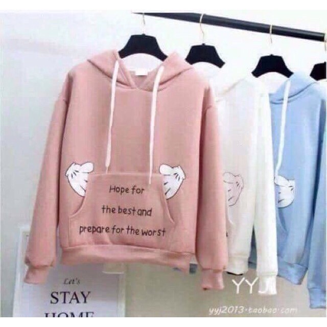 Áo khoác nỉ hoodie bàn tay | BigBuy360 - bigbuy360.vn
