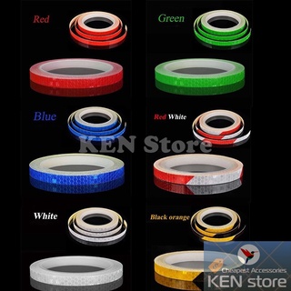 Cuộn decal phản quang dán trang trí xe đạp, xe máy, ô tô