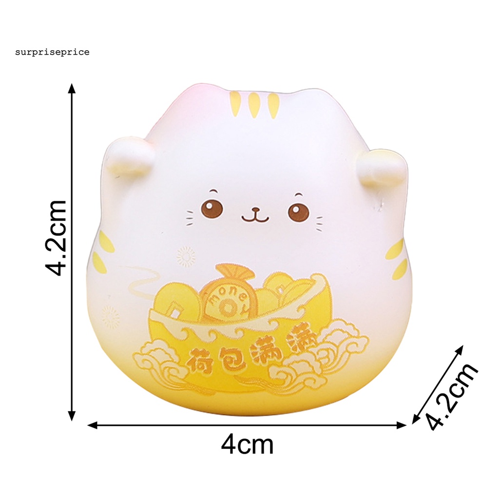 Mô hình mèo bằng nhựa resin dùng để trang trí