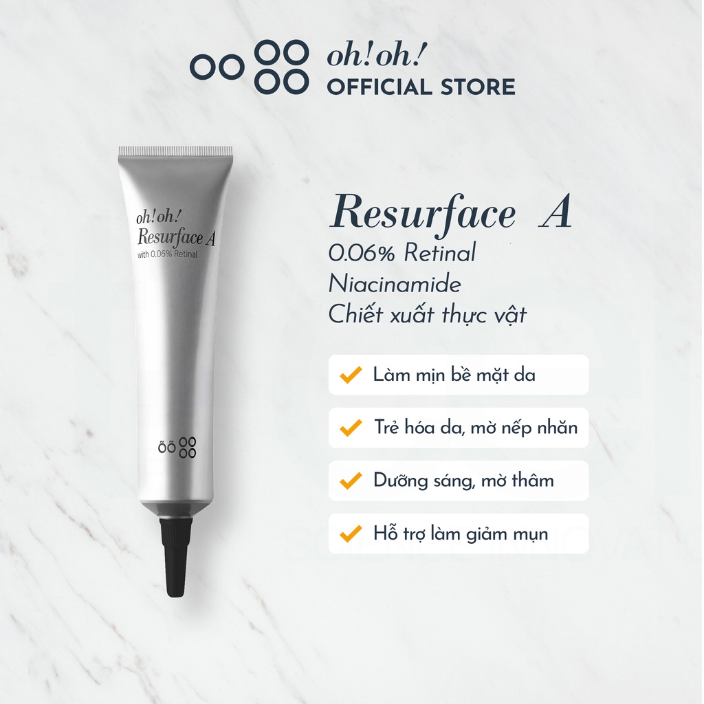 Tinh Chất Trẻ Hóa, Làm Sáng Da oh!oh! Resurface A