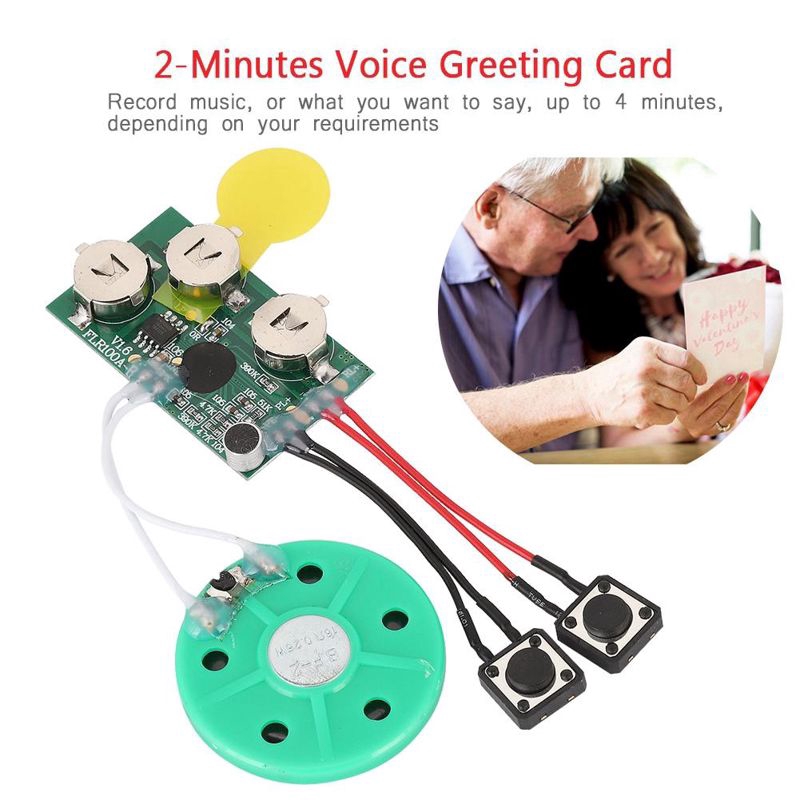 Mô đun ghi âm 120 giây thay thế tích hợp nút