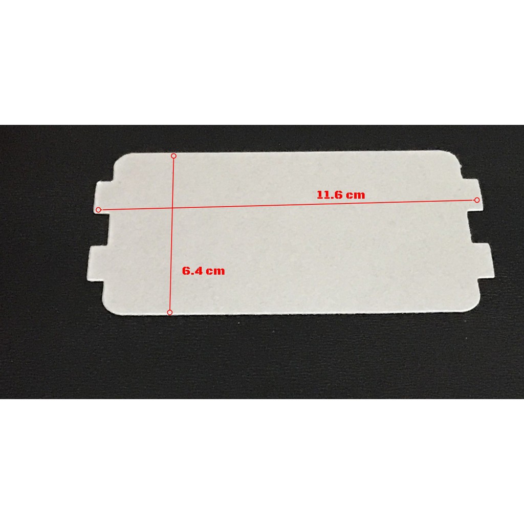 Tấm chắn lò vi sóng zin  11.6 x 6.4cm