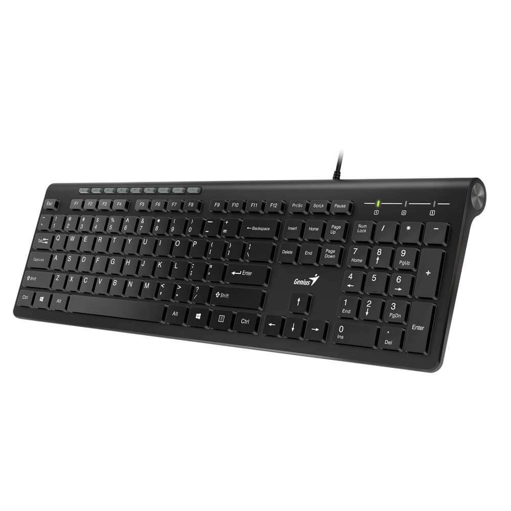 Bàn Phím Có Dây Genius Slimstar 230  - Hàng Chính hãng