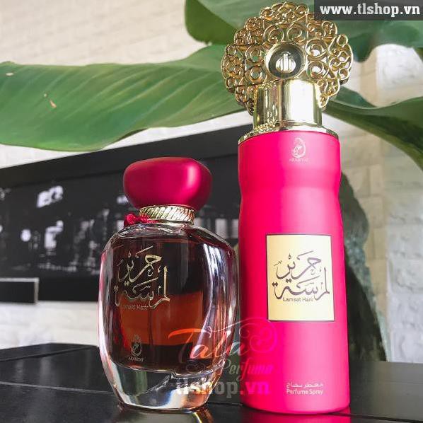NƯỚC HOA NỘI ĐỊA DUBAI LAMSAT HARIR 100ML EDP - BỘ QUÀ TẶNG LAMSAT HARIR SỐ 58