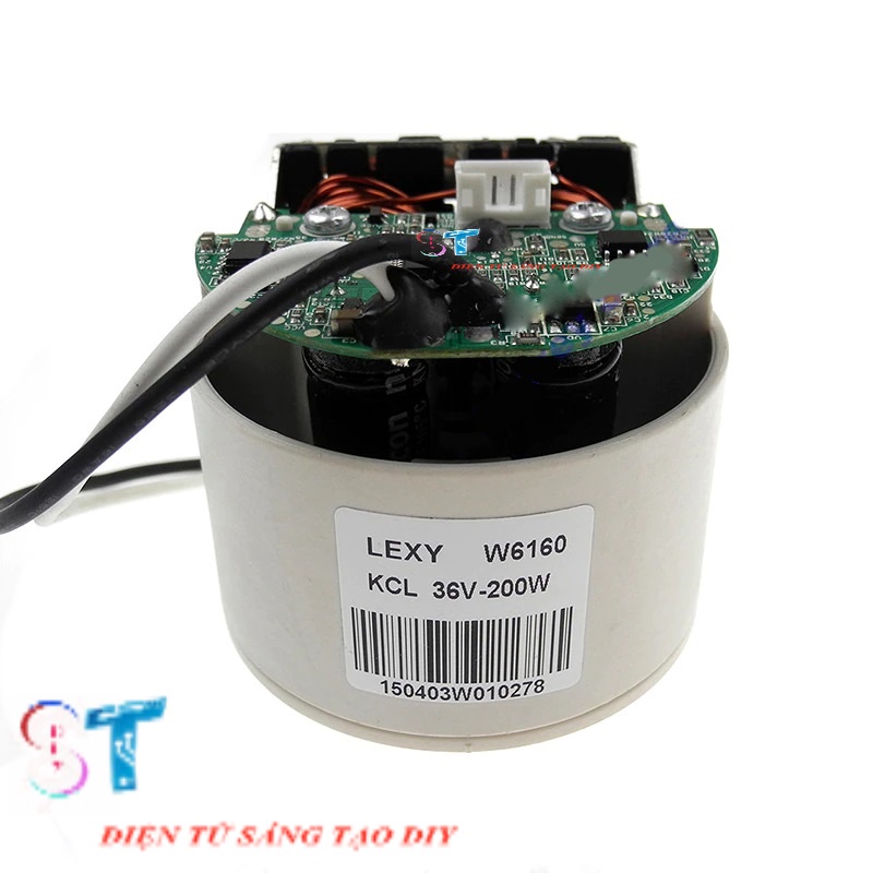 Động Cơ Hút Bụi Brushless Không Chổi Than Lexy W6160 36V 200W 80000RPM