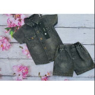 Combo 5 bộ jean cho bé trai, bé gái