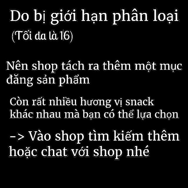 Bánh Snack Oishi® - Orion® - Jack & Jill® các loại (tôm, cua, mực, gà, bò, bắp, hành,...) | BigBuy360 - bigbuy360.vn