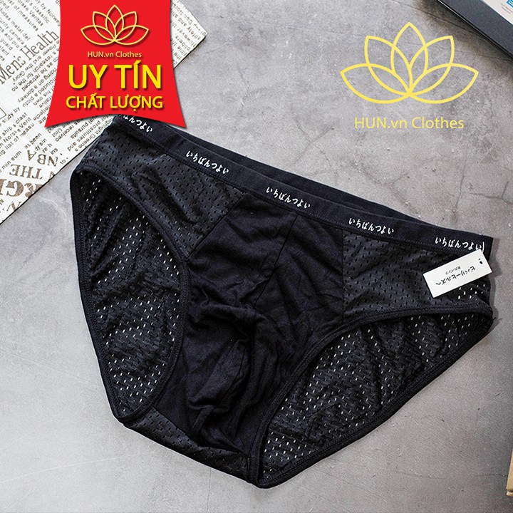 Quần lót nam Sịp Nam Tam giác MUJI Thông Hơi