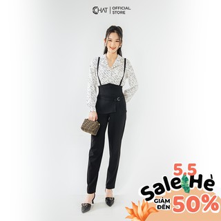 Quần yếm đai eo CCHAT