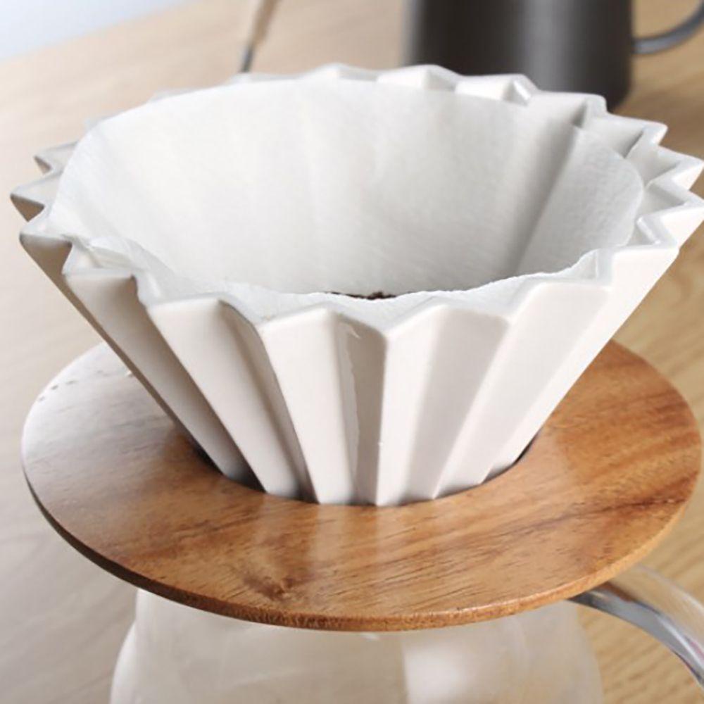 1 Giá Đỡ Giấy Lọc Cà Phê Hình Nón Bằng Sứ