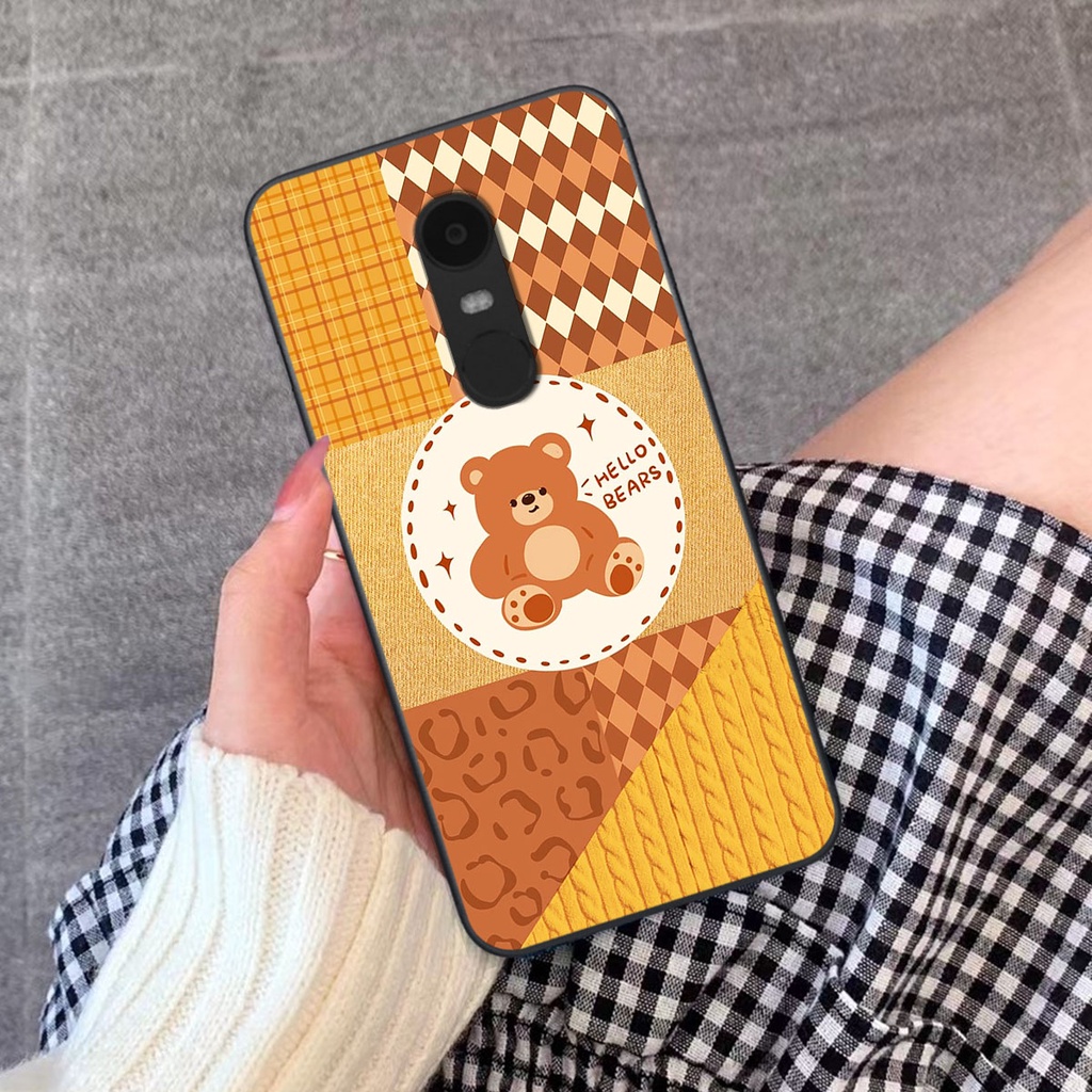 Ốp lưng Xiaomi REDMI NOTE 4 / REDMI NOTE 4X happy day, gấu bear dễ thương - BỀN - ĐẸP -BAO GIÁ TOÀN THỊ TRƯỜNG