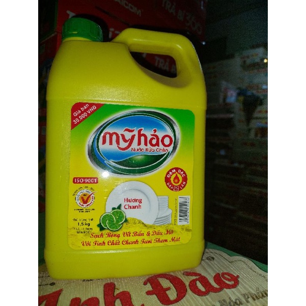 Can Nước Rửa Bát Mỹ Hào 1,6 kg