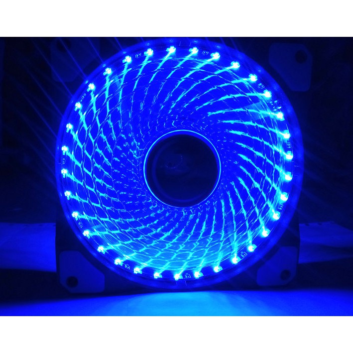 FAN CASE 12CM LED Xanh Dương | LED 5 Màu