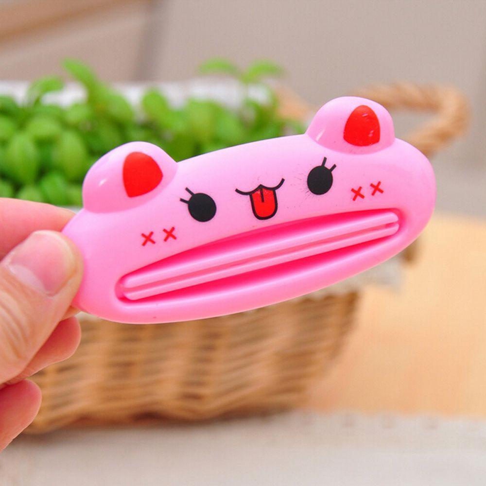 Set 2 Dụng Cụ Nặn Kem Đánh Răng Họa Tiết Hoạt Hình Dễ Thương