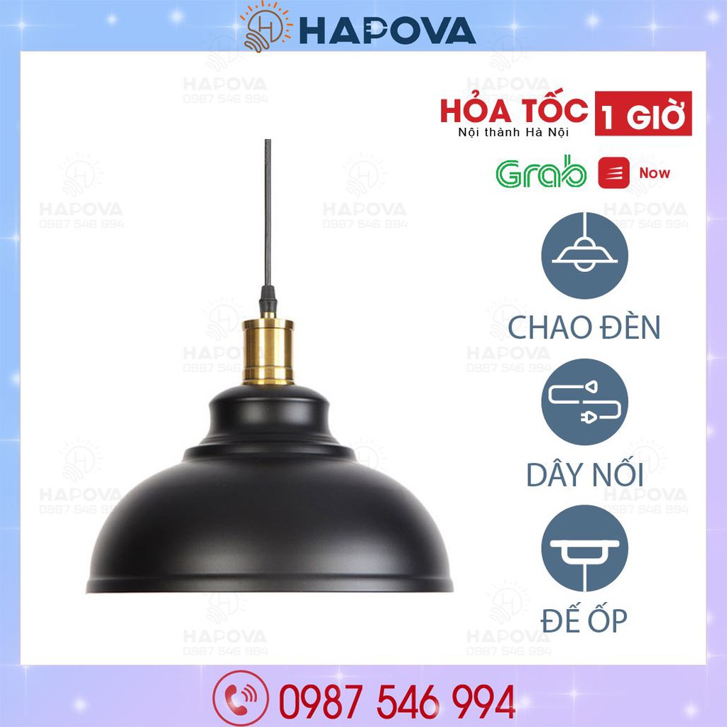 Đèn thả trần, đèn thả bàn ăn đui đồng HAPOVA DT 8194