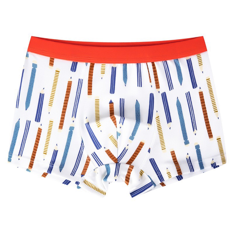 Set 2 quần lót cotton nhiều màu họa tiết cho bé trai