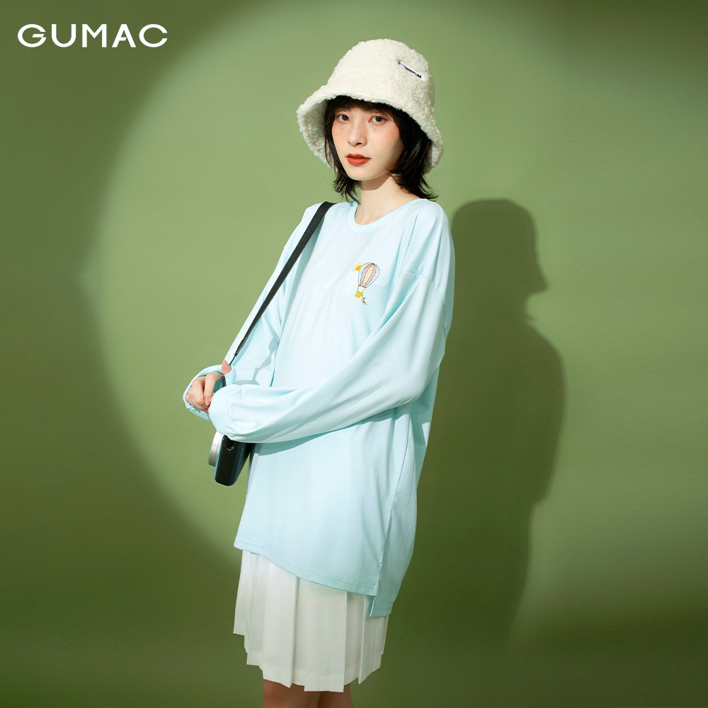 Chân váy nữ xếp ly hộp GUMAC màu trắng phong cách Hàn Quốc VB1127 | BigBuy360 - bigbuy360.vn