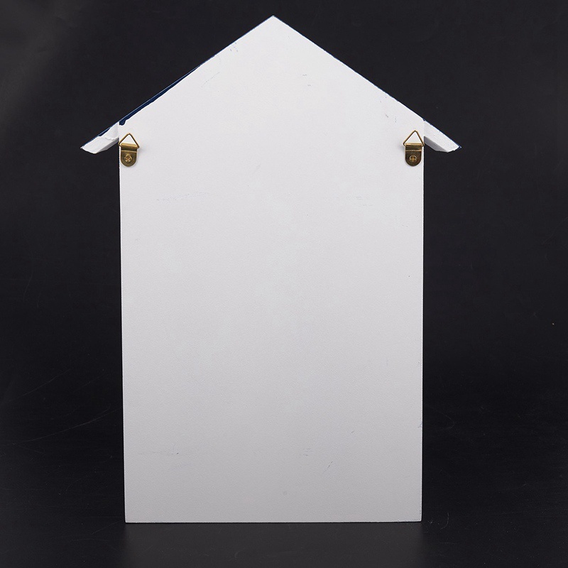 Giá Đỡ Chìa Khóa Gắn Tường Bằng Gỗ Thiết Kế Phong Cách Địa Trung Hải