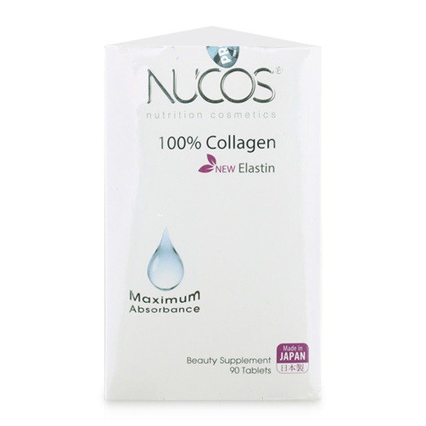 Nucos 100% Collagen - Ngăn Ngừa Lão Hóa Da, Trắng Sáng, Ngăn Chảy Xệ, Da Căng Mịn, Giảm Nám