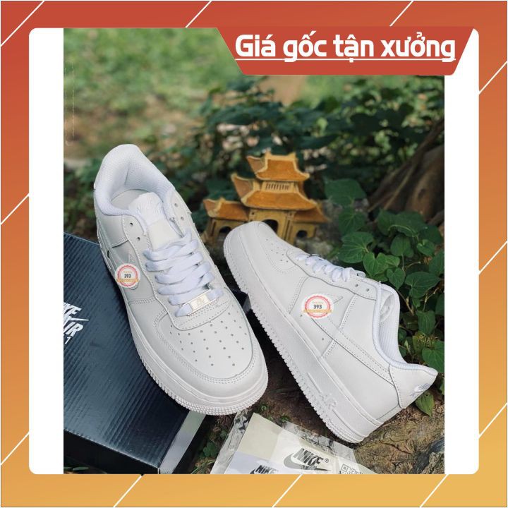 🌈[XẢ KHO FULL BOX BILL]🌈Giày AF1, Air Force 1 🌸Sneaker Nam Nữ Màu Trắng ☀️ Freeship Toàn Quốc