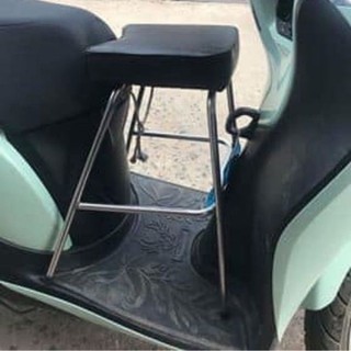 Ghế ngồi xe máy cho bé xe SH Mode - Janus - Latte (không tựa)