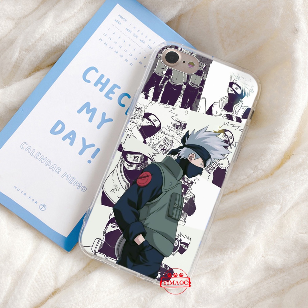 Ốp điện thoại TPU mềm trong suốt hình Naruto Kakashi Hatake 51RT cho SAMSUNG Note 10 Lite 20 Ultra 8 9 S9 Plus J7 Prime