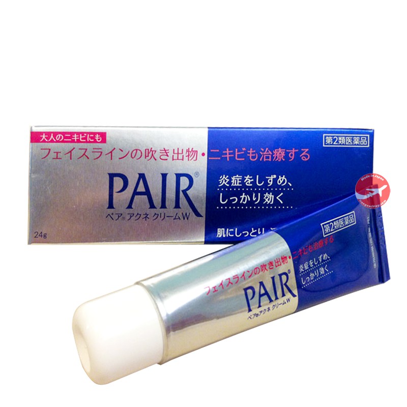 Kem Hỗ trợ giảm mụn Pair Acne Care Cream W của Nhật