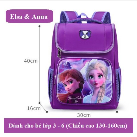 Balo Chống Gù Cao Cấp, Cặp Đi Học Siêu Nhẹ Dành Cho Bé Trai, Bé Gái