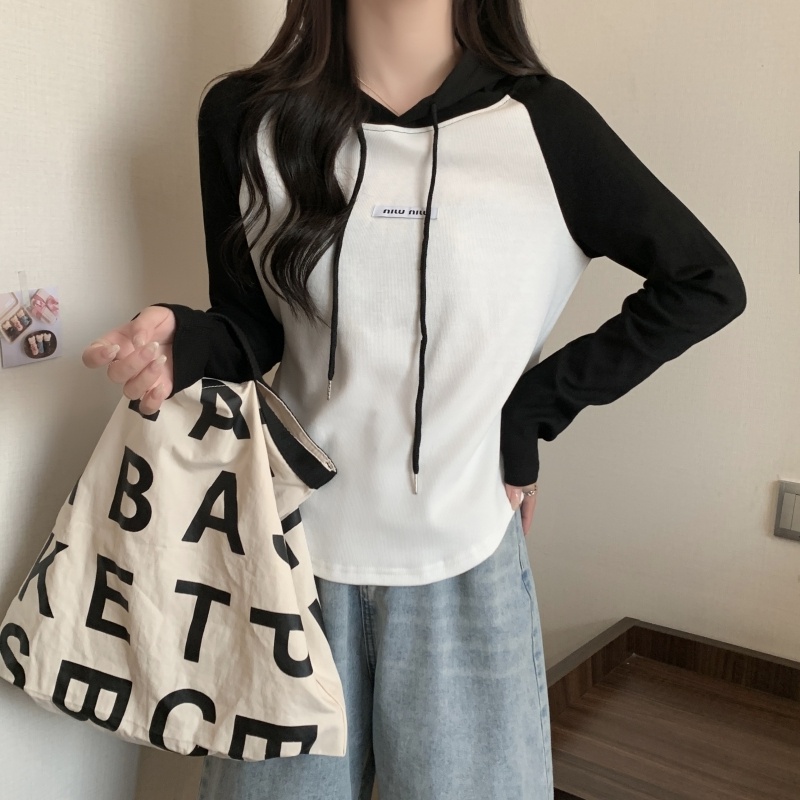 ZHELIHANGFEI Áo Hoodie Tay Dài Dáng Rộng Thời Trang Ấm Áp Dễ Phối Đồ