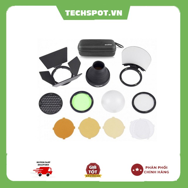 Bộ Tản sáng đèn Flash Godox AK-R1 dùng cho đầu đèn flash tròn Godox V1, Godox H200R...