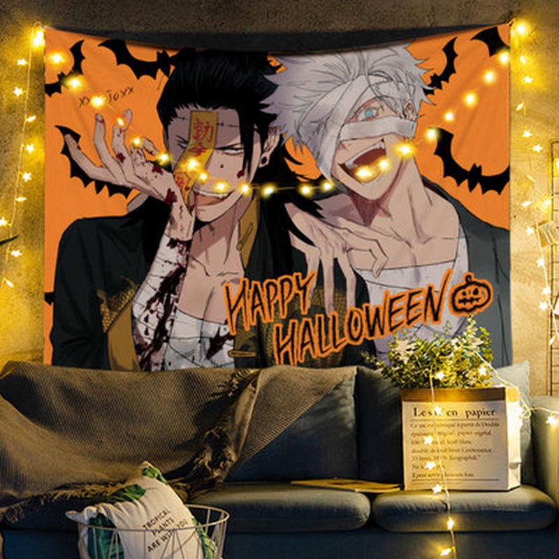 Tranh Vải Treo Tường Họa Tiết anime jujutsu kaisen Dễ Thương