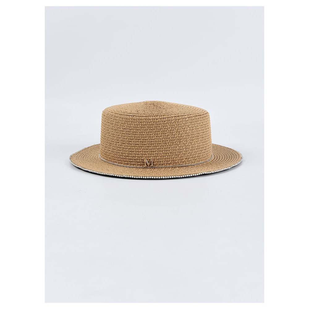 Mũ cói đính hạt kiểu dáng thời trang 2021