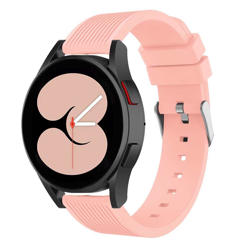 Dây silicon chất lượng cao thay thế cho đồng hồ samsung galaxy watch 4 classic 42mm 46mm / galaxy 4 40mm 44mm 20mm