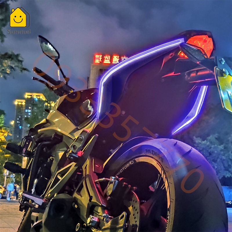 【Hàng Chất Lượng Dây Đèn LED Trang Trí Ôtô, Xe Máy, Xe Đạp Điện, Môtô 12V DC Chống Nước Xi Nhan Đổi Màu Vàng - SUNMET