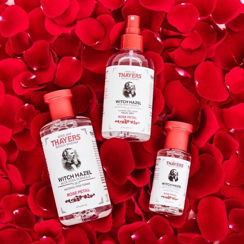 Nước hoa hồng Toner Thayers Alcohol Free Witch Hazel 355ml - Thayer Không Cồn