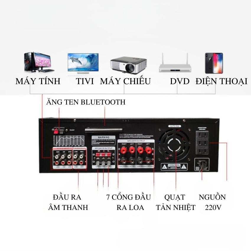 Âmly karaoke mini, Amly Bluetooth sunbuck av-999av Công Suất Lớn Âm Thanh Hay, Âm Bass Chuẩn, Kết Nối bluetooth 5.0