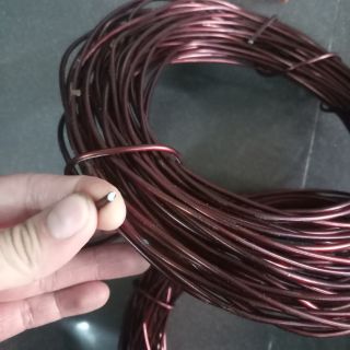 1 kg Dây nhôm mạ đồng uốn cây cảnh loại 2 ly và 3 ly