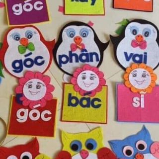 Bảng tên góc mầm non