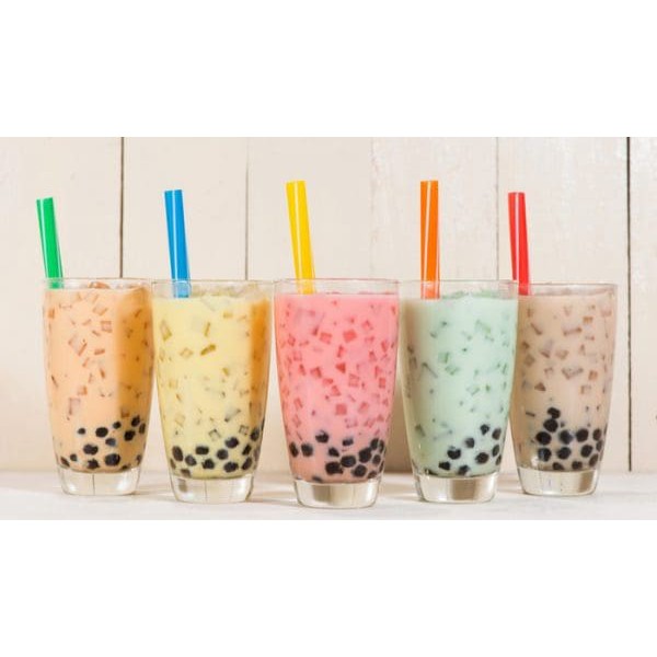 (Combo 50) chiếc ống hút chân trâu bằng nhựa an toàn