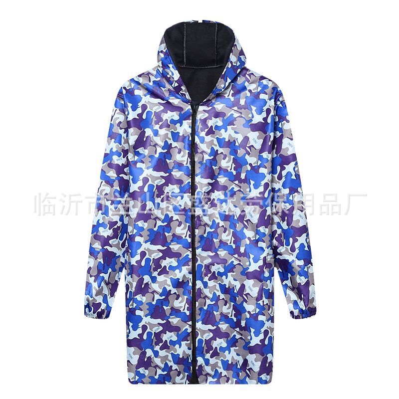 Áo bảo hộ lao động nam tay dài họa tiết rằn riGIADUNGTONGKHO1Áo Khoác Lao Động Có Mũ Trùm Vải Lông Cừu Dày Chống Nước