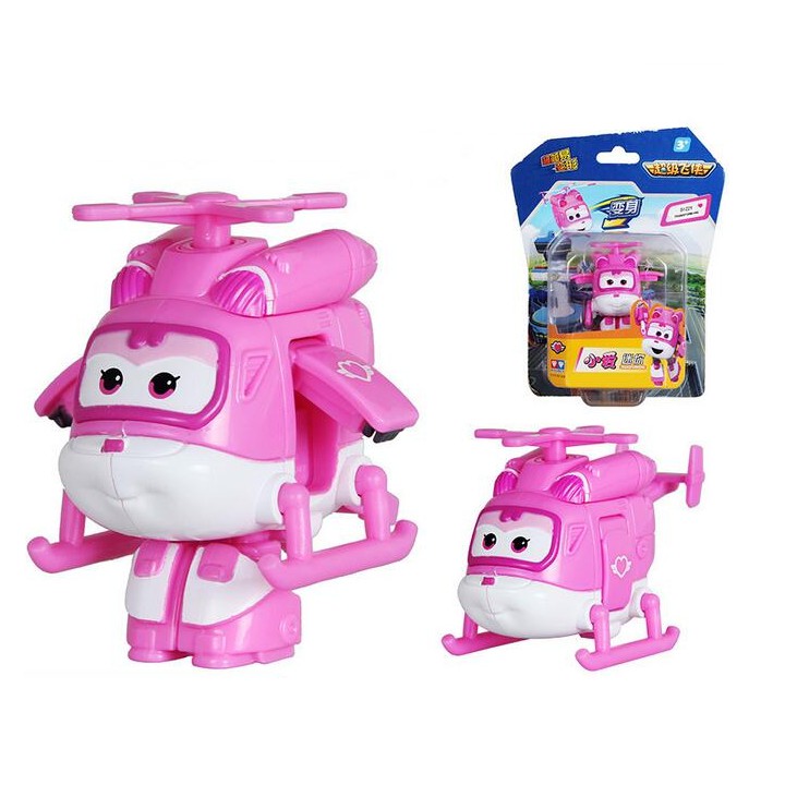 Super wings Đội bay siêu đẳng mô hình Máy bay mini Dizzy Lốc Xoáy