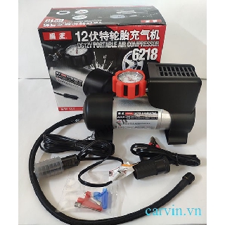 Bơm lốp ô tô mini Coido 6218 | Bơm lốp xe hơi