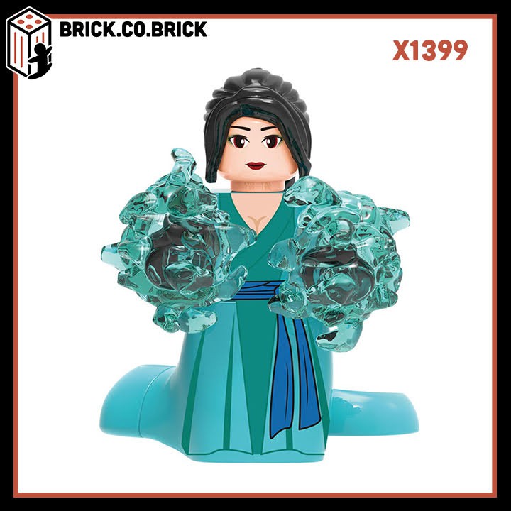 Lego Tây Du Ký Đồ chơi Lắp ráp Minifigure và Non lego Natra Tôn Ngộ Không Thanh Xà Bạch Xà X0274