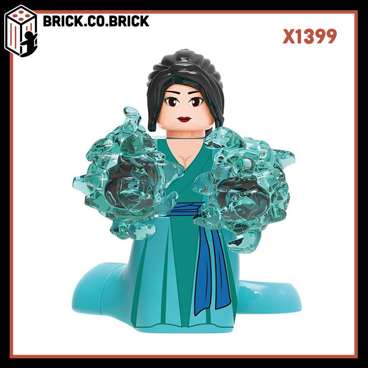 X0274 - Đồ chơi lắp ráp minifigure và non lego các nhân vật lego Natra,Tôn ngộ không,Thanh xà Bạch xà-nhân vật Tây du kí