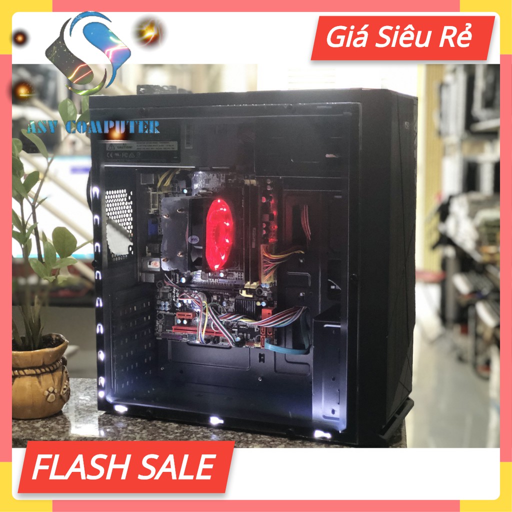 (HOT) PC chơi game A8 7600k, Ram 8G, Vga 4G, Hdd 250G, Case như hình (HOT)